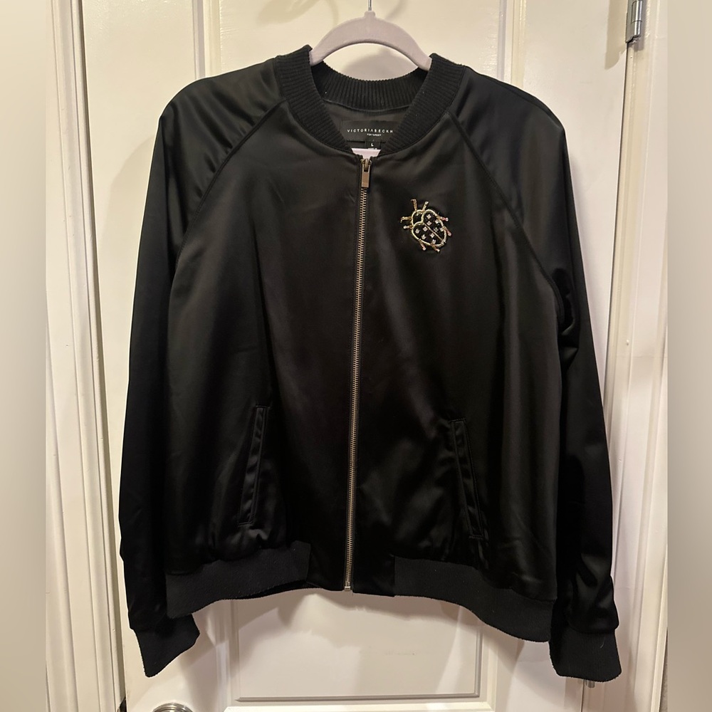 Victoria Beckham x Target Satin Bug Embellished Jacket L